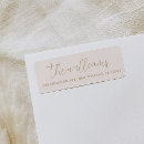 Search for blush pink return address labels Chic