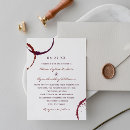 Recherche de vignoble mariage invitations Rustique