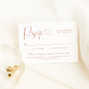Search for number of guests wedding rsvp cards Response