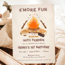 Search for summer bonfire invitations Rustic