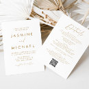 Recherche de dor mariage invitations Simple
