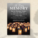 Search for candle light invitations Funeral