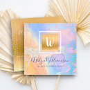 Search for purple and turquoise business cards Chic