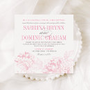 Recherche de rose gris mariage invitations Floral