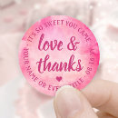 Search for pink love is sweet stickers Elegant