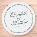 Search for white and grey wedding stickers Minimalist