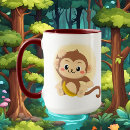 Search for cute monkey face mugs For her