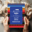 Search for fiesta baby shower invitations Folk