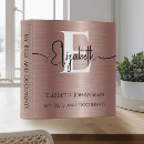 Search for stainless steel binders Rose gold
