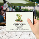 Search for race day invitations Watercolor