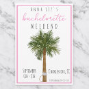 Search for palm tree bachelorette party invitations Charleston