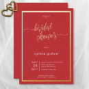 Recherche de marié en rouge invitations Classique