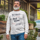 Search for funny postal worker tshirts Retired
