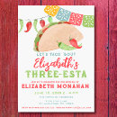 Search for three esta birthday invitations Taco