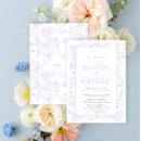Search for birthday and christening invitations Flowers