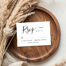 Search for number of guests wedding rsvp cards Response