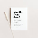 Search for shut invitations New home