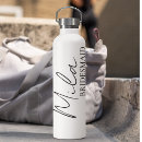 Recherche de wedding water bottles Pour elle