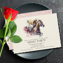 Search for derby party invitations Equestrian
