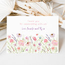 Search for pink wildflowers cards Baby shower