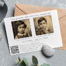Search for no kids wedding save the dates Black and white
