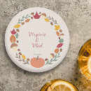 Search for acorn coasters Pumpkin