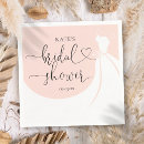 Search for bridal dress wedding napkins Blush pink