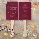Search for burgundy and gold wedding programs Elegant
