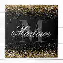 Search for black and gold glitter tiles Girly