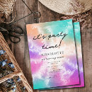 Search for purple pattern invitations Groovy