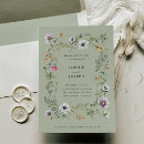 Search for soft green invitations Boho