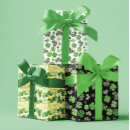 Recherche de trèfles verts papier cadeau Papier d'emballage trèfle