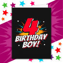 Search for 4 years old boy birthday cards Cute