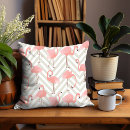 Search for flamingo pillows Tropical birds