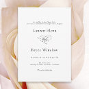 Search for hosted by brides parents wedding invitations For her