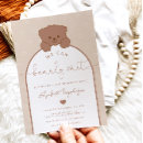 Search for bear with heart invitations Minimal