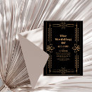 Search for s invitations Black and gold