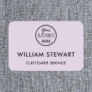 Search for purple name tags With magnetic back