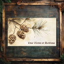 Search for pretty business cards Rustic