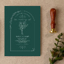 Search for bouquets wedding invitations Green