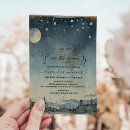 Search for over the moon invitations Watercolor