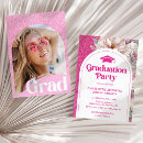 Search for pink graduation invitations Arch