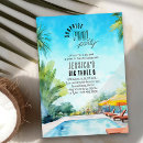Recherche de tropicale 30ans anniversaire invitations Fête de la piscine