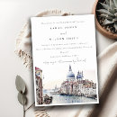 Recherche de venice invitations Aquarelle