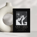 Recherche de engagement party Noir et blanc