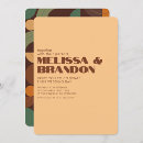 Search for mid century wedding invitations Groovy