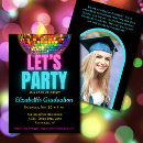 Search for 4x6 graduation invitations Colourful