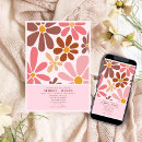 Search for 1970s wedding invitations Floral