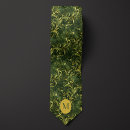 Recherche de or vert cravates Groomsman