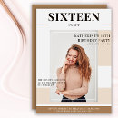 Search for magazine birthday invitations Sixteen